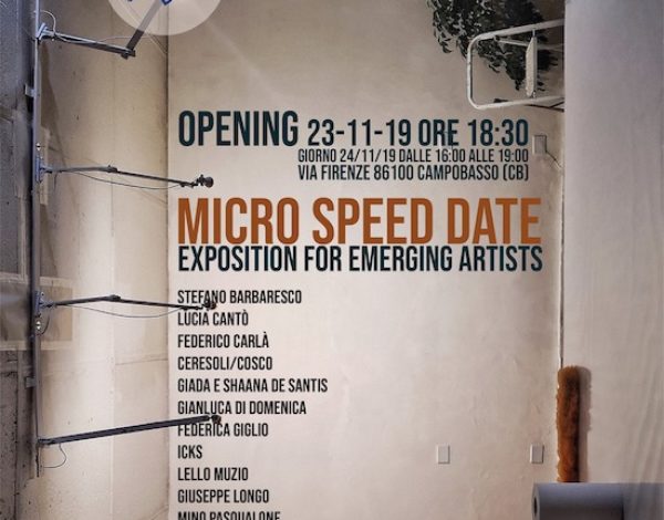 Micro Speed Date: esposizione di artisti emergenti a Campobasso