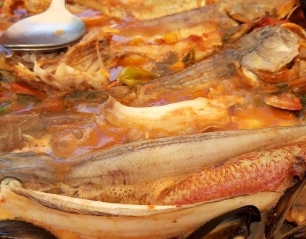 Zuppa di pesce tipica molisana: il brodetto di Termoli